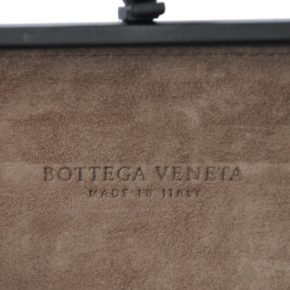 Bottega Veneta Metallic Paillettes Sequin Intrecciato Knot Clutch 6 of 6