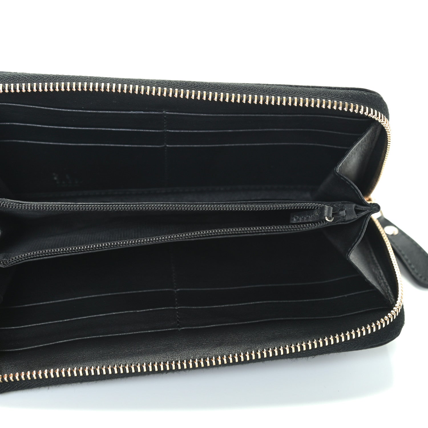 Gucci Microguccissima Zip Around Wallet Black 4 of 4
