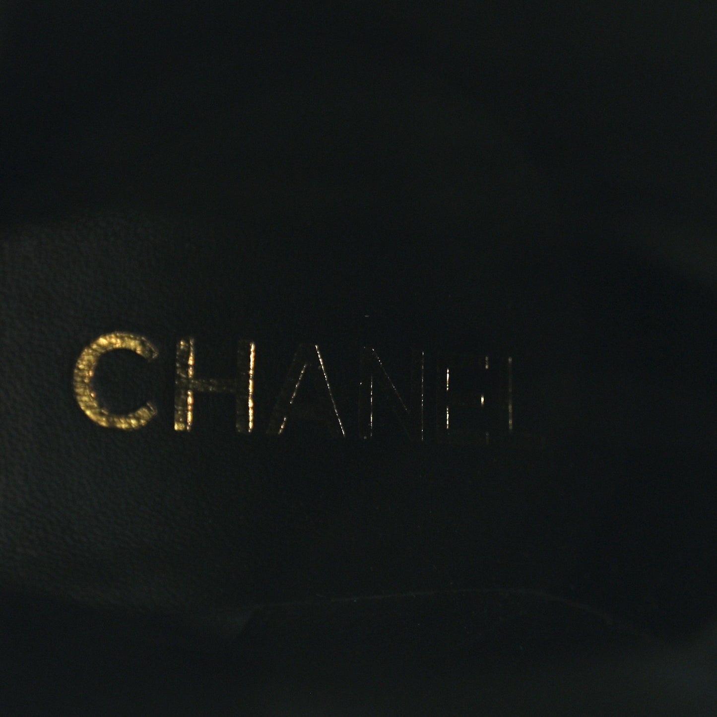 Calfskin Cap Toe High Boots 35.5 Black