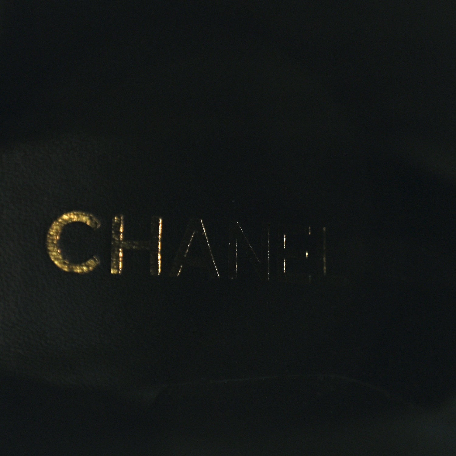 Chanel Calfskin Cap Toe High Boots 35.5 Black 6 of 10