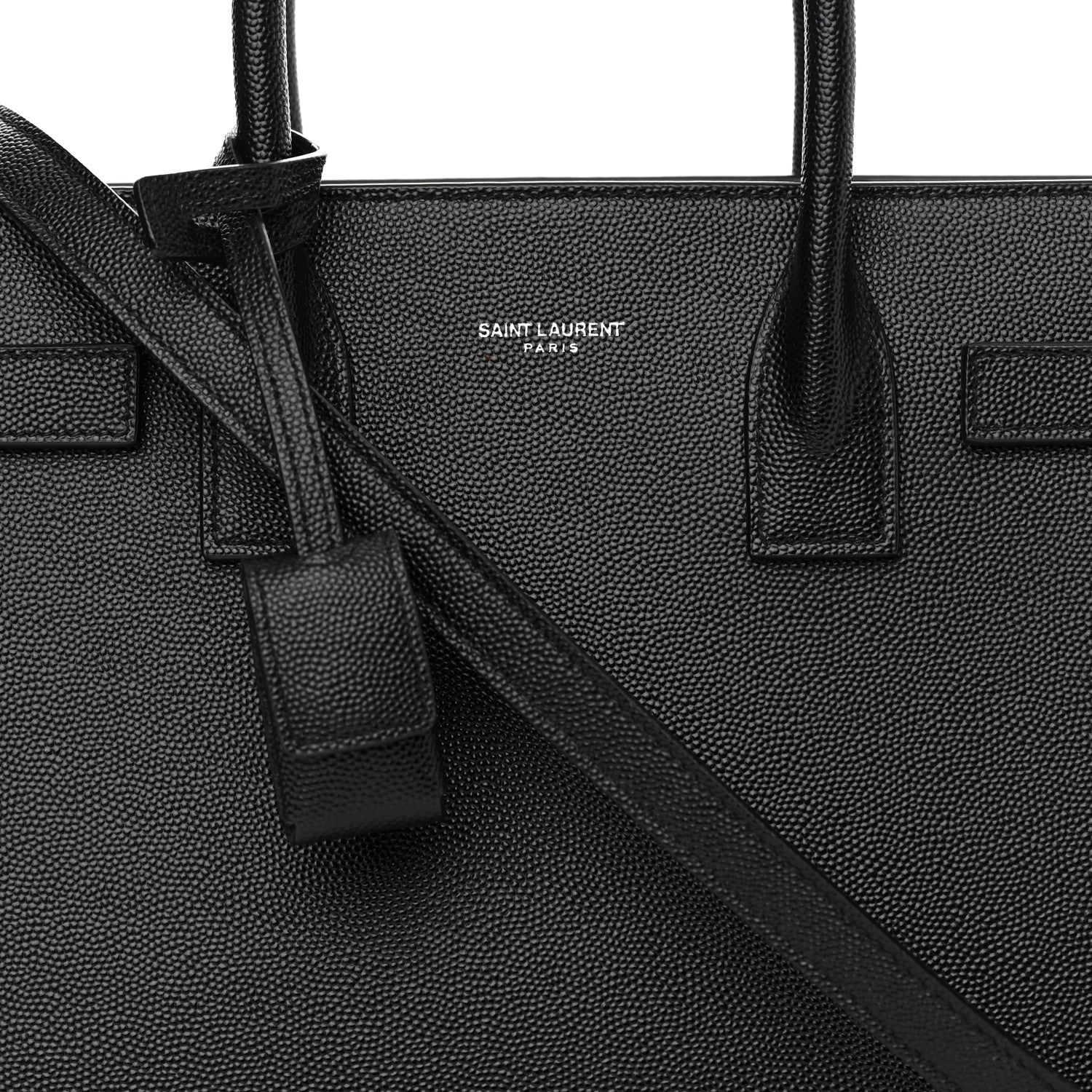 Saint Laurent Grain De Poudre Baby Sac De Jour Black 8 of 12