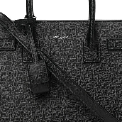 Saint Laurent Grain De Poudre Baby Sac De Jour Black 8 of 12