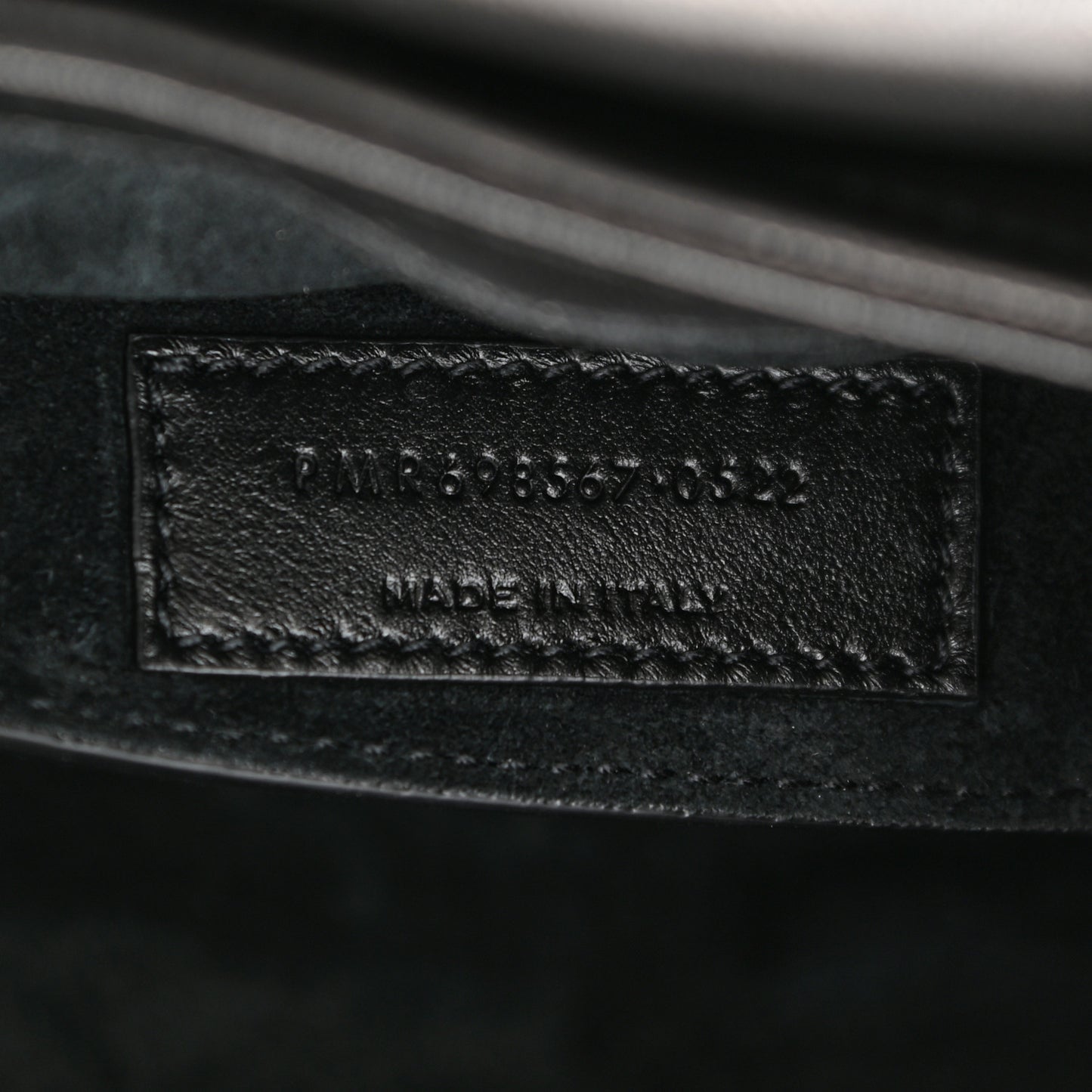 Lambskin Quilted Le 57 Diamond Shoulder Bag Black