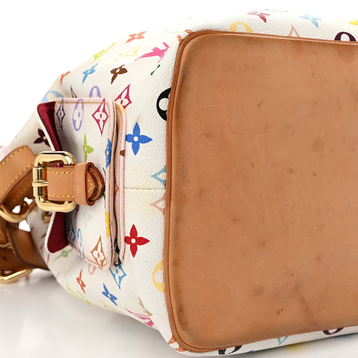 Louis Vuitton Monogram Multicolor Petit Noe White 8 of 11
