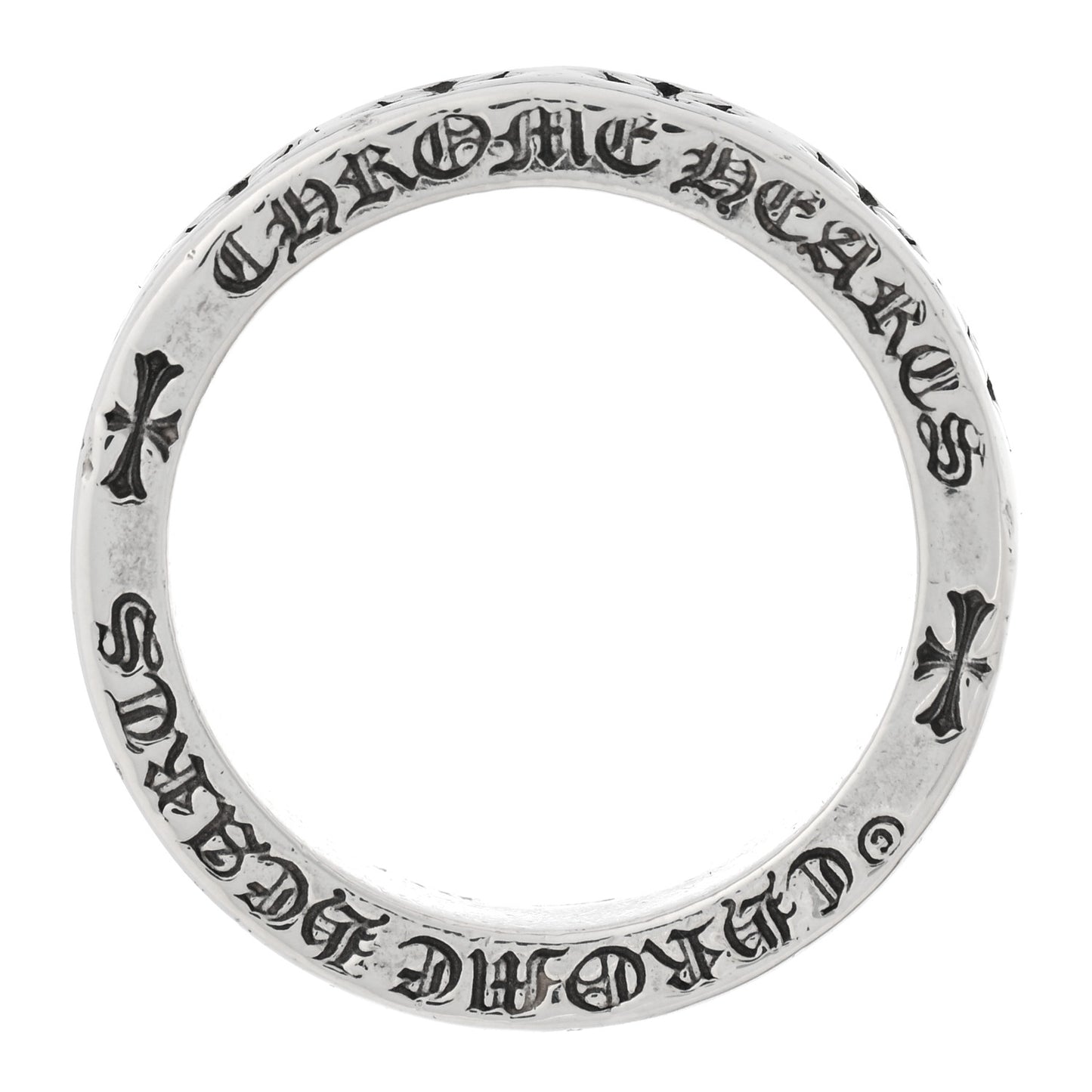Sterling Silver Forever Spacer Ring 60 9.25