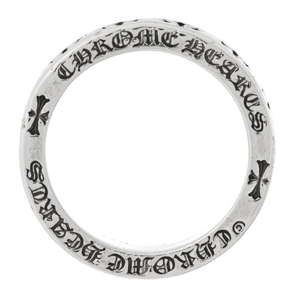 Chrome Hearts Sterling Silver Forever Spacer Ring 60 9.25 4 of 5