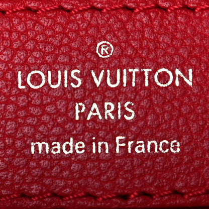 Louis Vuitton Monogram Cuir Plume Very Zipped Tote Rubis 6 of 12