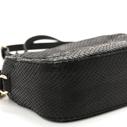 Gucci Snakeskin Small Soho Disco Bag Black 9 of 11