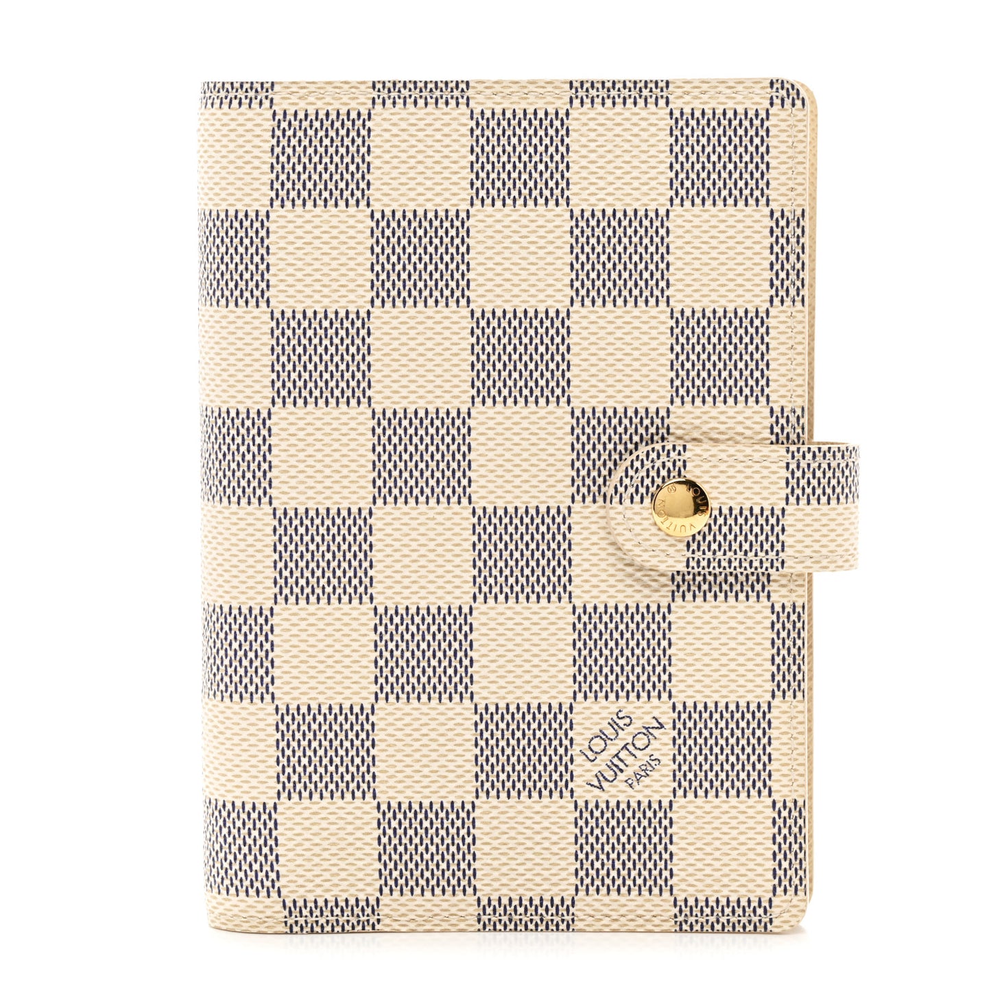 Damier Azur Small Ring Agenda Cover