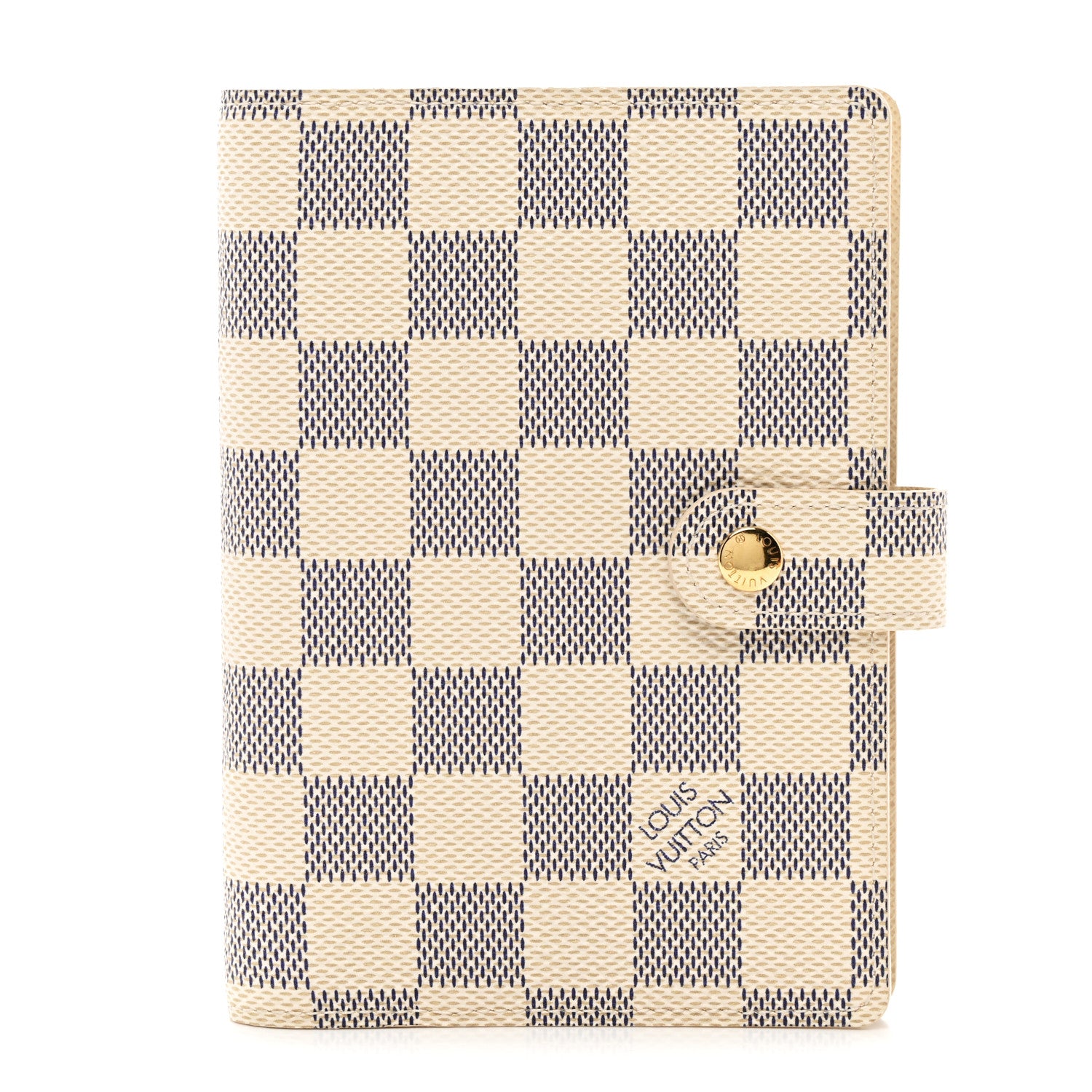 Louis Vuitton Damier Azur Small Ring Agenda Cover 1 of 7