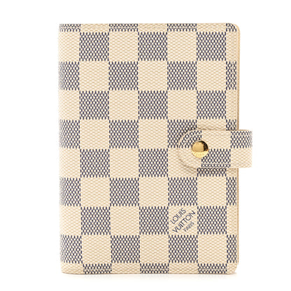 Louis Vuitton Damier Azur Small Ring Agenda Cover 1 of 7