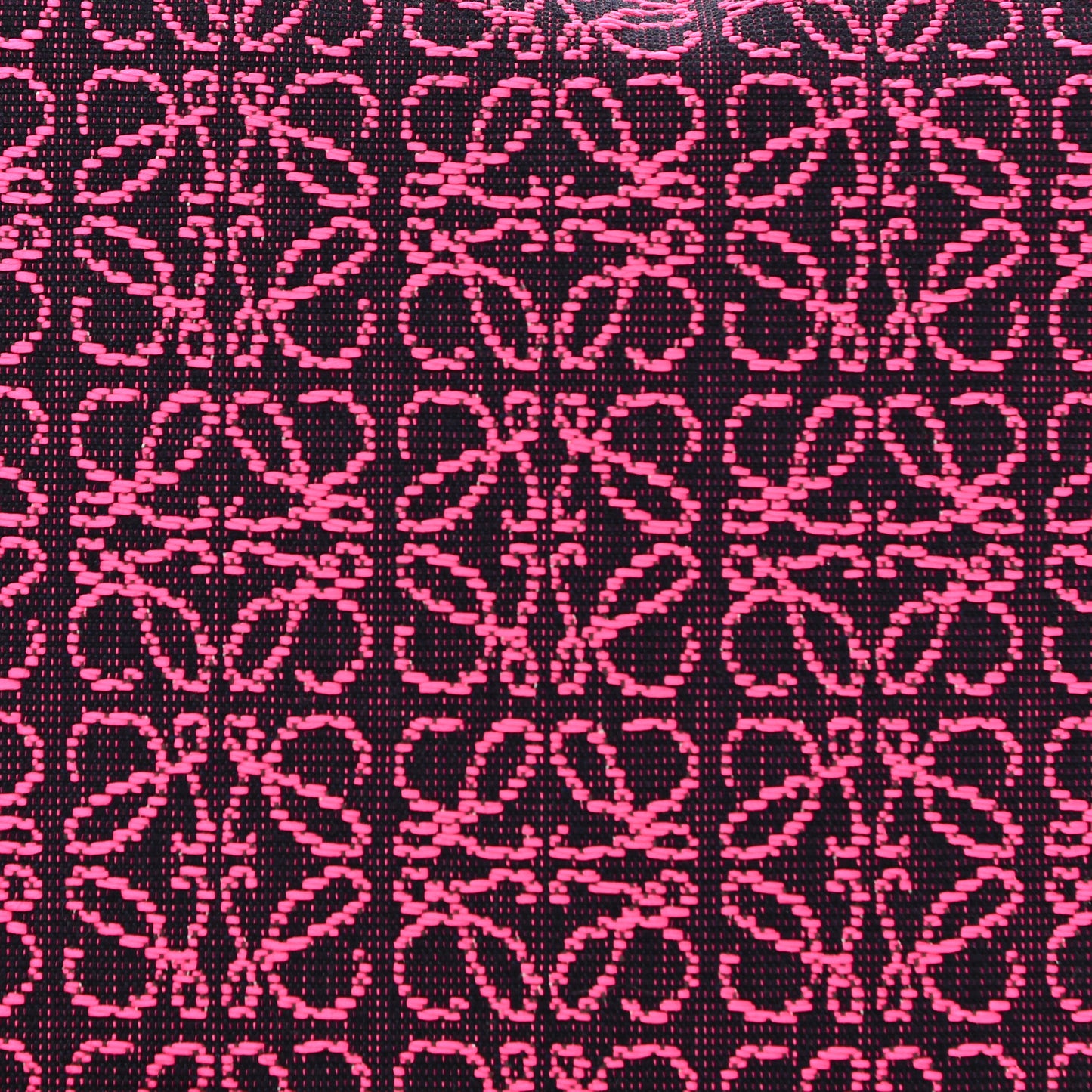 Jacquard Anagram Calfskin Small Cubi Bag Pink