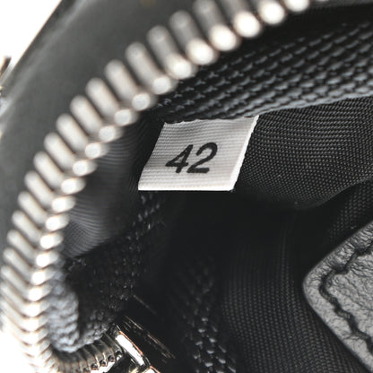 Prada Tessuto Nylon Mini Pouch Black Purse Black 7 of 7