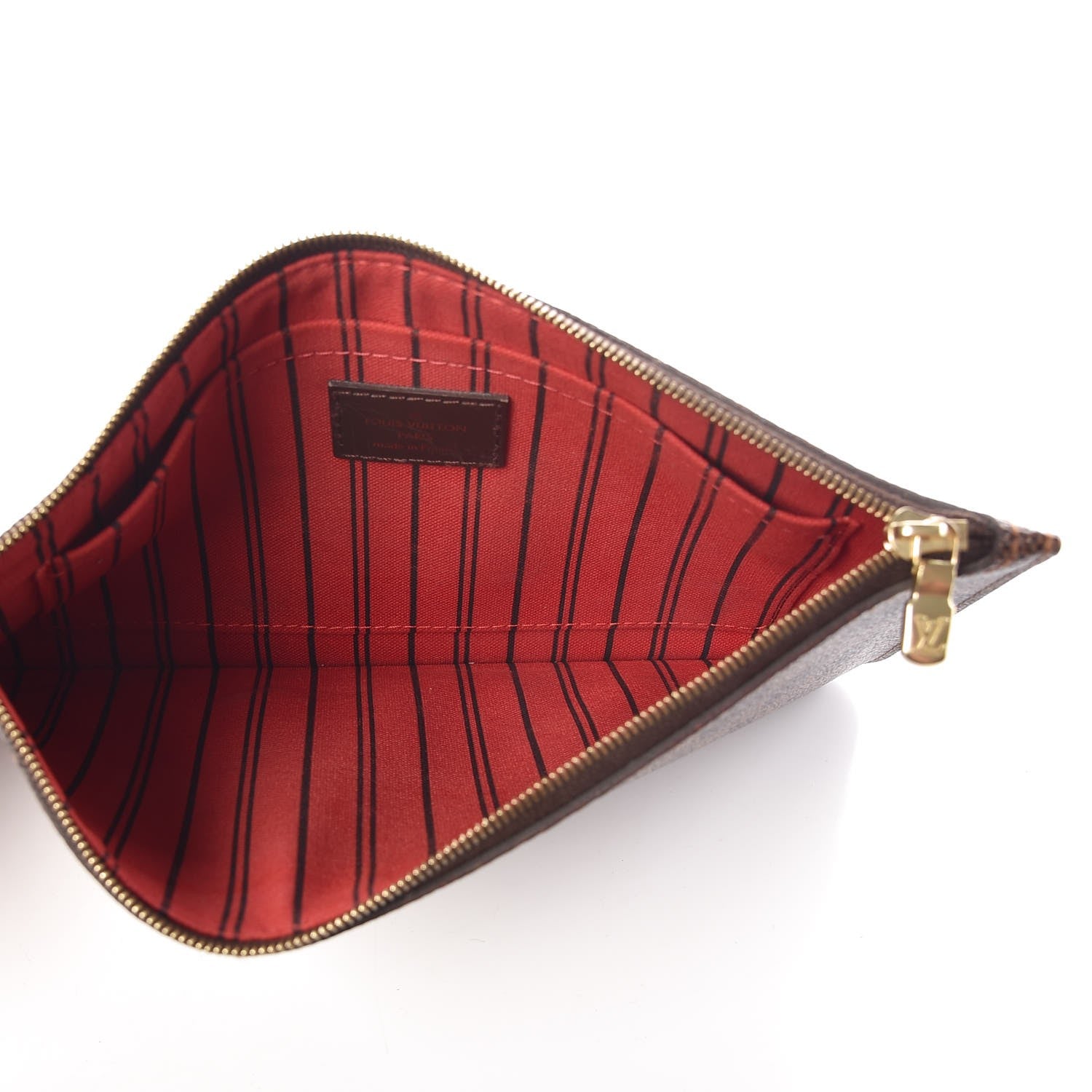 Louis Vuitton Damier Ebene Neverfull MM GM Pochette 5 of 10