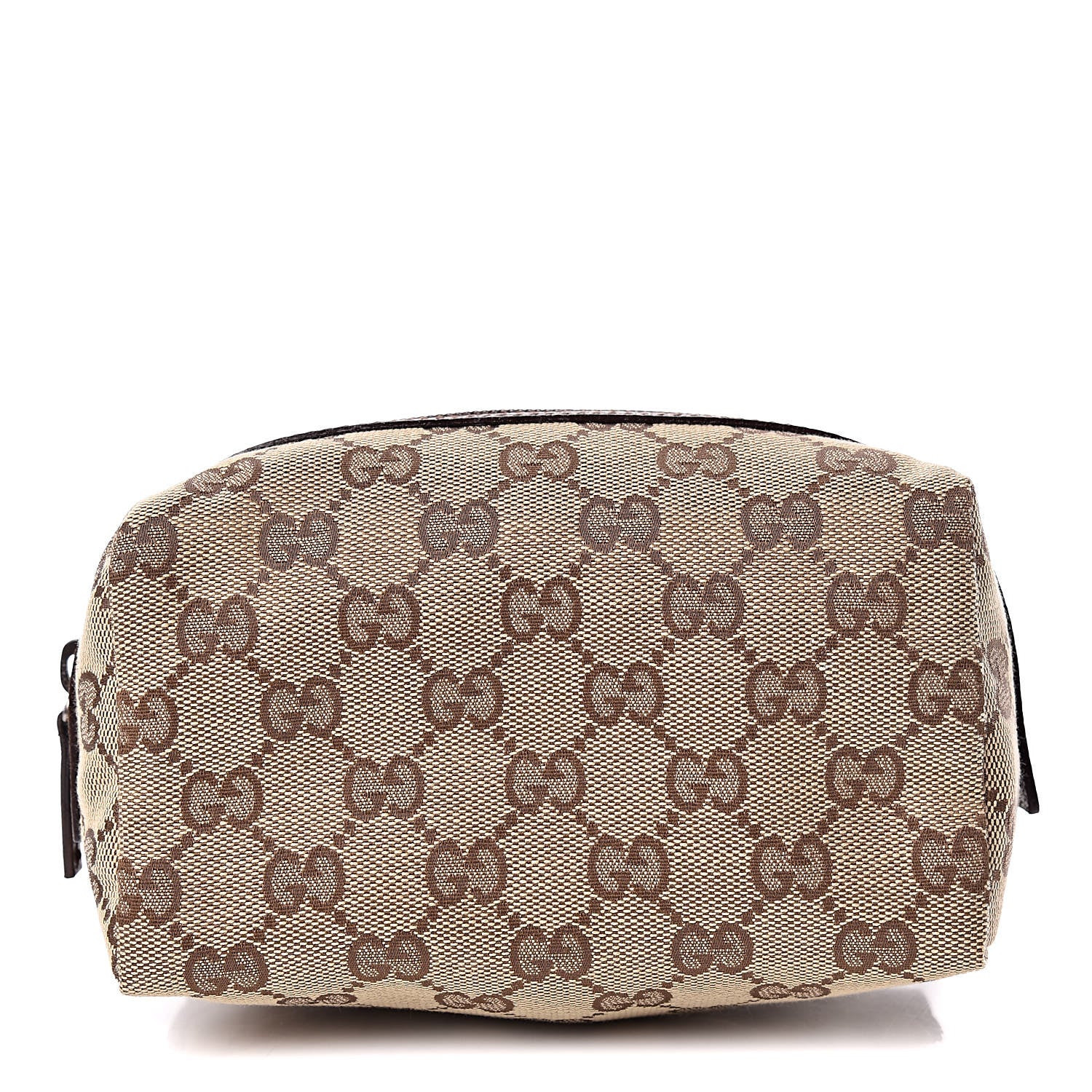 Gucci Monogram Large Cosmetic Case Brown 1 of 9