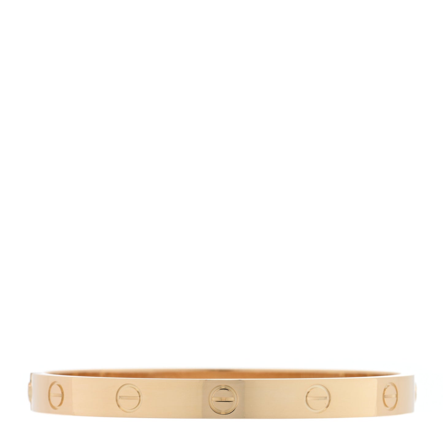 18K Yellow Gold LOVE Bracelet 17