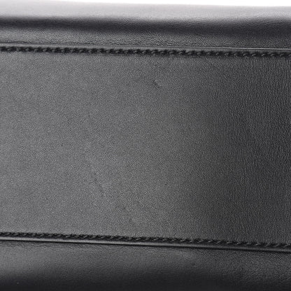 Gucci Nappa Bamboo Small Nymphaea Top Handle Bag Black 10 of 10