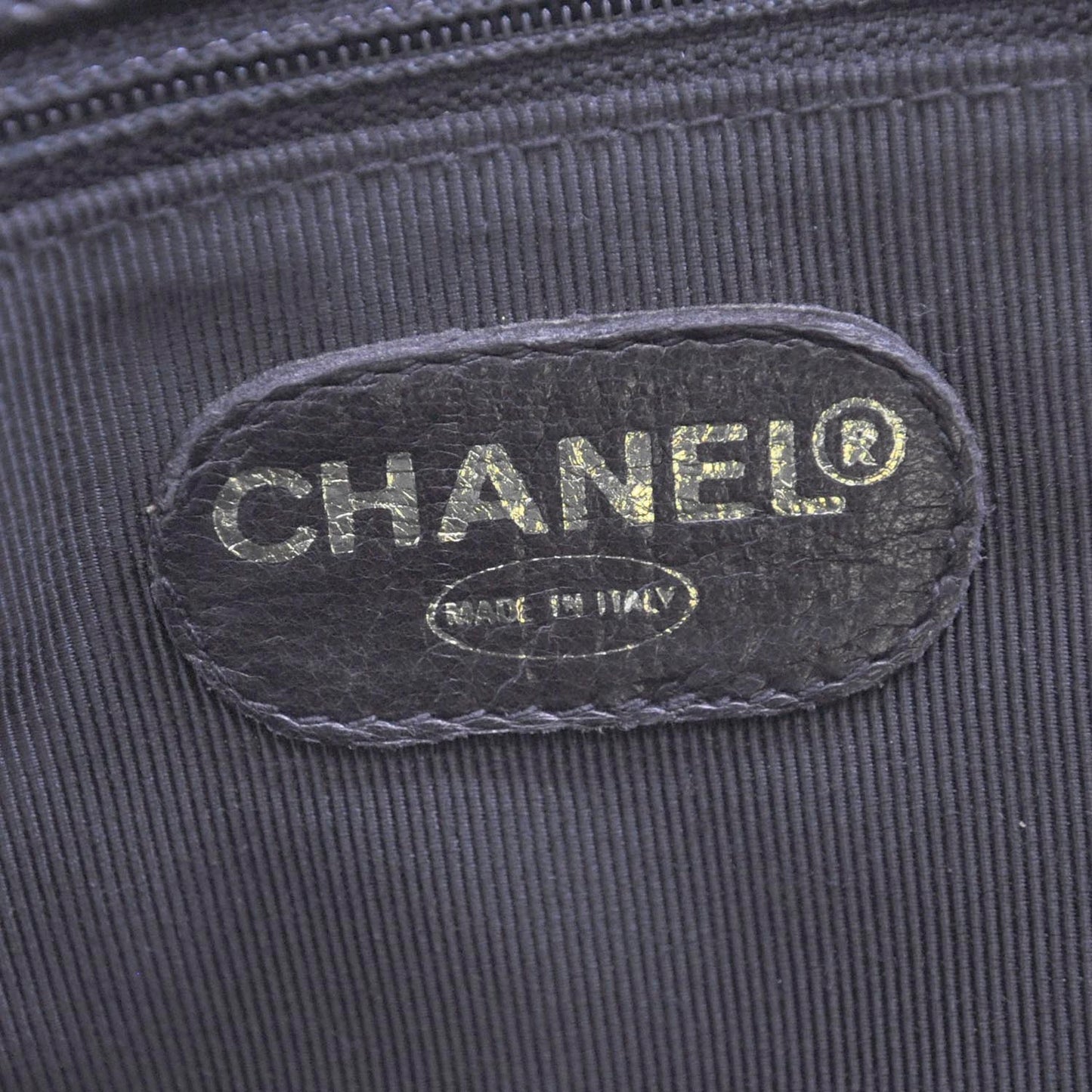 Patent Shoulder Bag Black