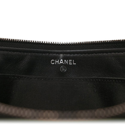 Chanel Calfskin Quilted Small Zipped Boy Pouch Black 6 of 7