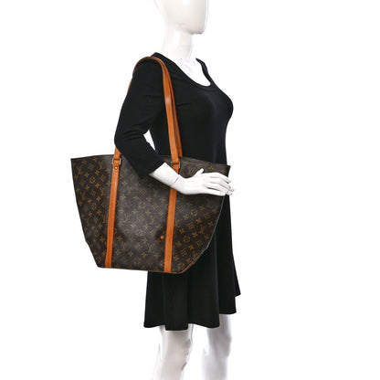 Louis Vuitton Monogram Sac Shopping Tote 2 of 9