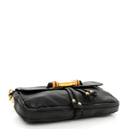 Gucci Calfskin Bamboo Croisette Evening Bag 4 of 10