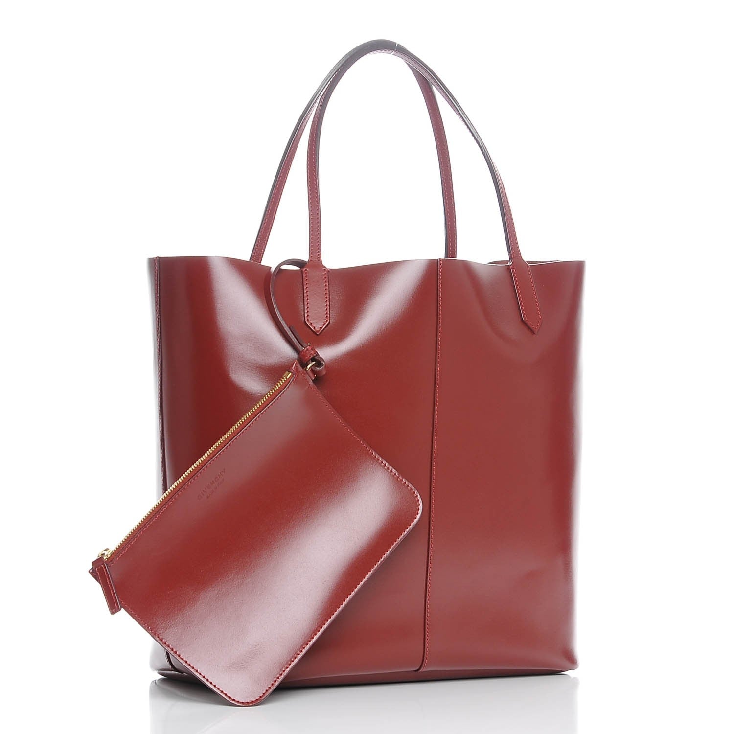 Givenchy Calfskin Medium Antigona Tote Bordeaux 3 of 8