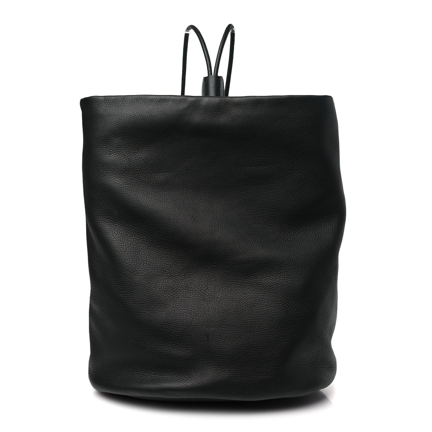 Grained Calfskin Joe Backpack Black