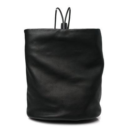 The Row Grained Calfskin Joe Backpack Black 1 of 9