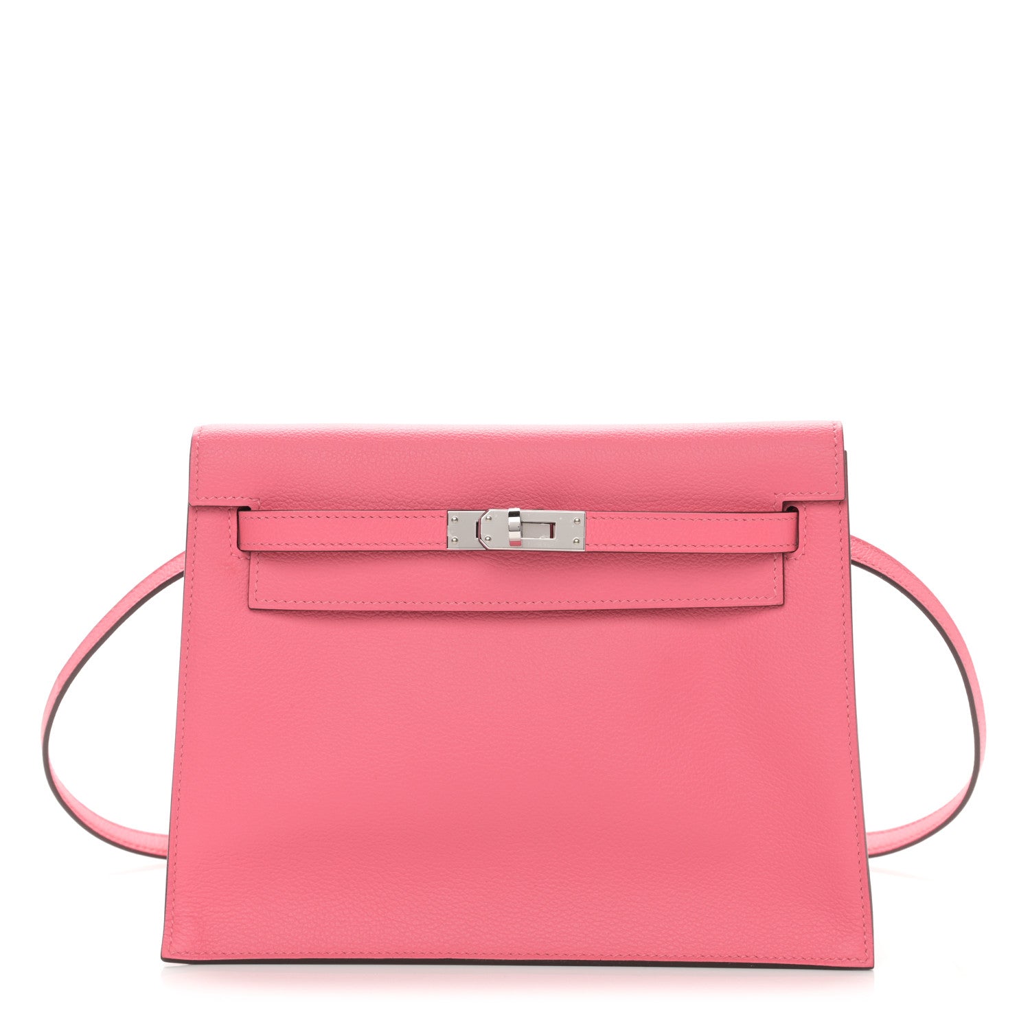 Hermes Evercolor Kelly Danse II Belt Bag Rose Azalee 1 of 10
