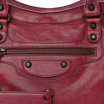 Balenciaga Agneau Classic Hardware City Cassis 7 of 10