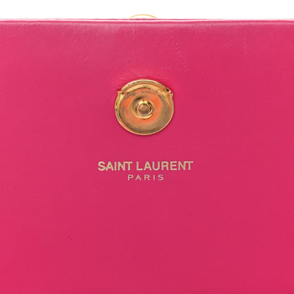 Saint Laurent Smooth Calfskin Medium Classic Monogram Kate Tassel Satchel Fuchsia 6 of 12