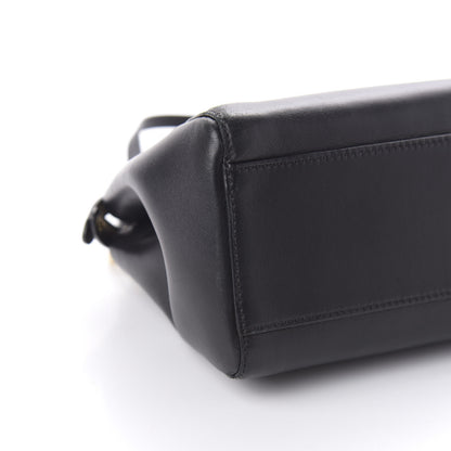 Fendi Nappa Mini Peekaboo Iconic Satchel Black 6 of 10
