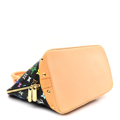 Louis Vuitton Monogram Multicolor Alma Black 4 of 9