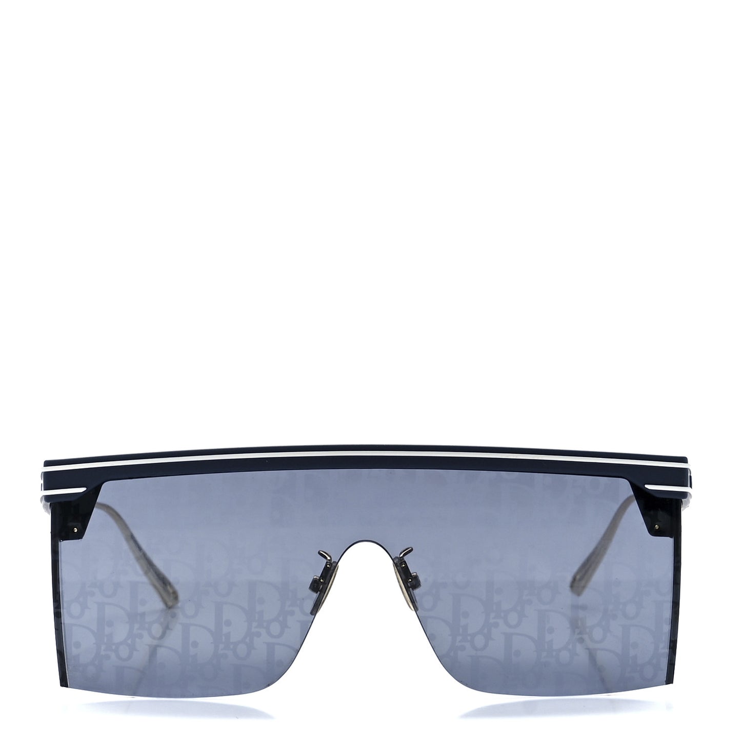 Oblique Diorclub M1U Mask Sunglasses Blue