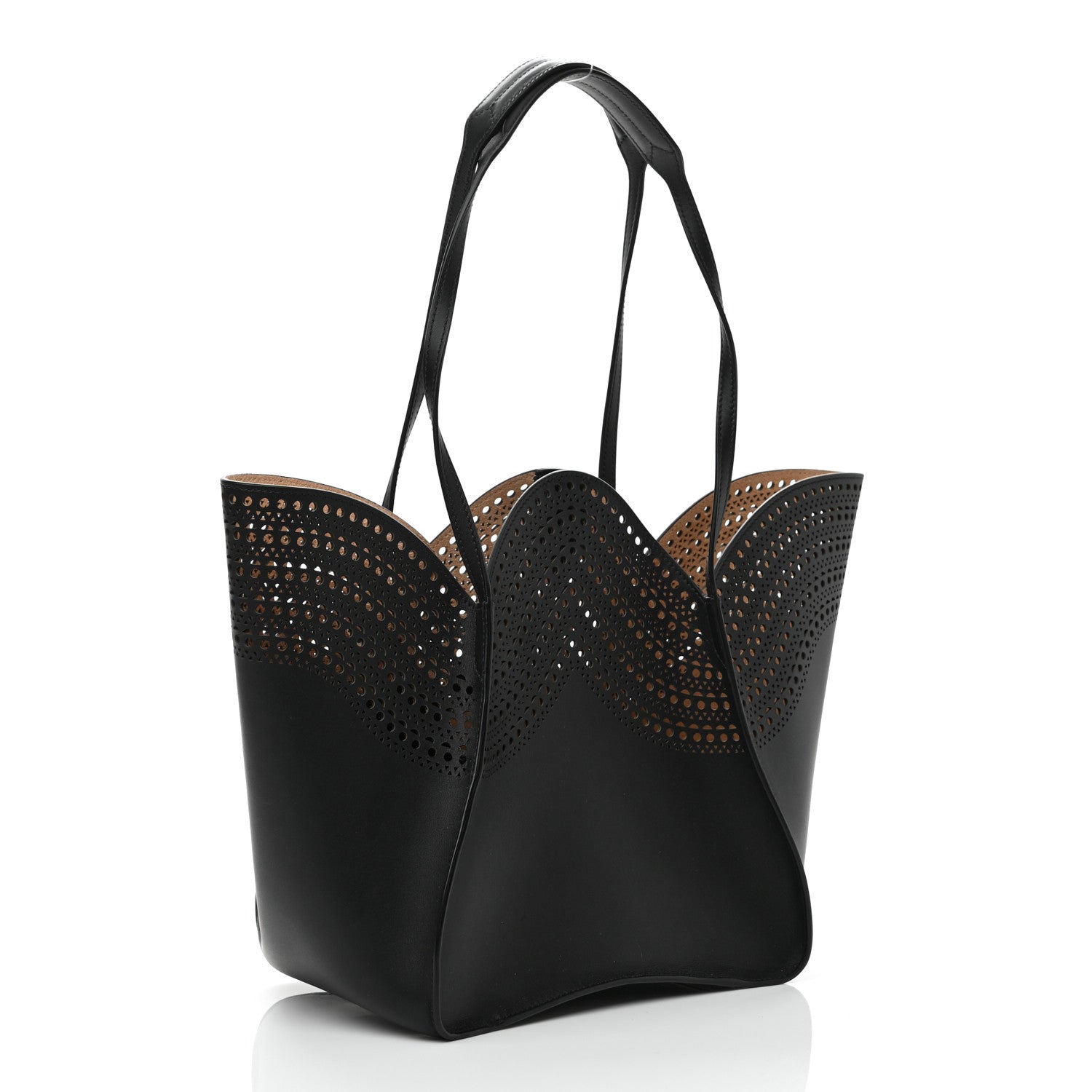 Alaia Calfskin Vienne Lili 22 Tote Black 3 of 11