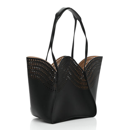 Alaia Calfskin Vienne Lili 22 Tote Black 3 of 11