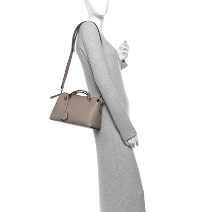 Fendi Vitello Dolce Medium By The Way Boston Bag Tortora 2 of 11