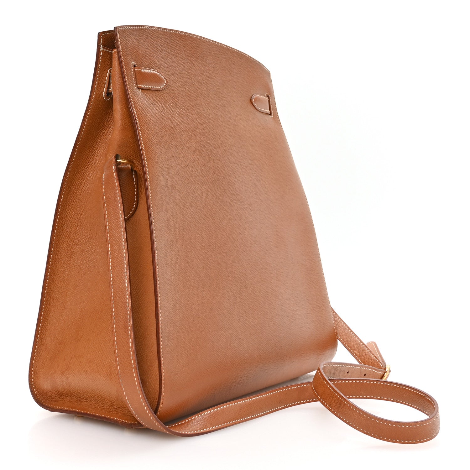 Hermes Courchevel Kelly Sport GM Gold 3 of 10