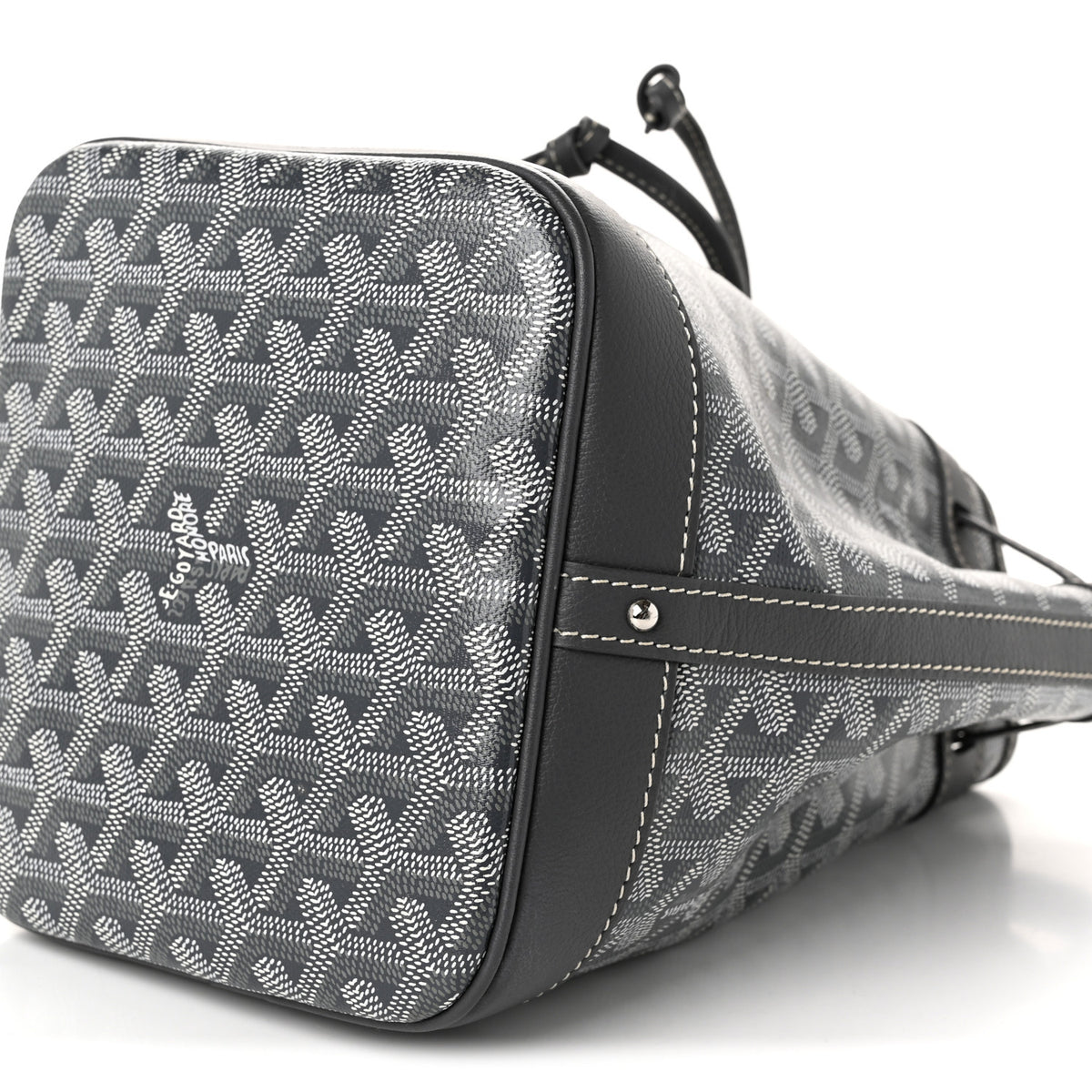 Goyard Goyardine Petit Flot Bucket Bag PM Grey 9 of 9