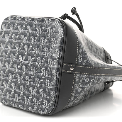 Goyard Goyardine Petit Flot Bucket Bag PM Grey 9 of 9
