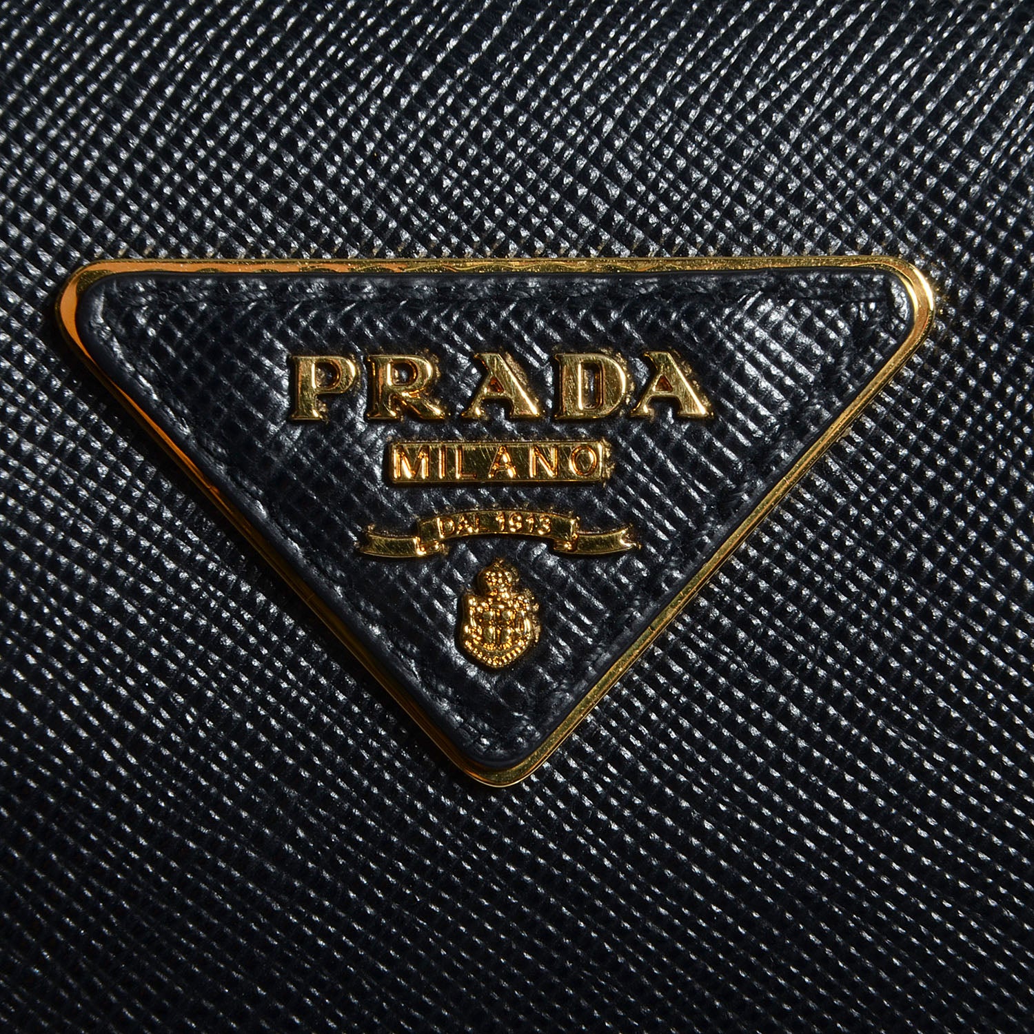 Prada Saffiano Lux Bowler Black 11 of 11