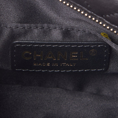 Chanel Lambskin Quilted Small Hobo Black 7 of 9