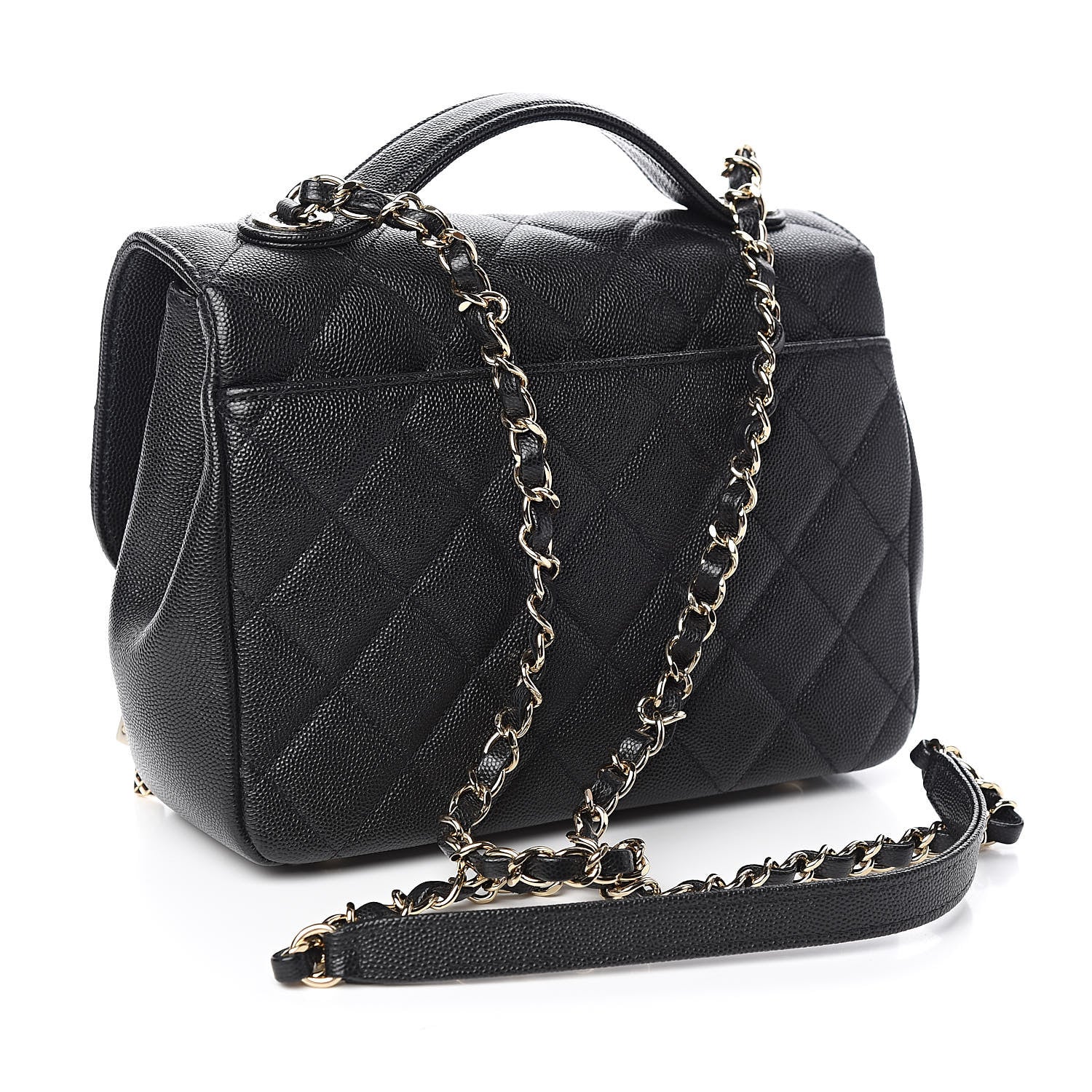 Chanel Caviar Quilted Small Business Affinity Flap Black 3 of 11