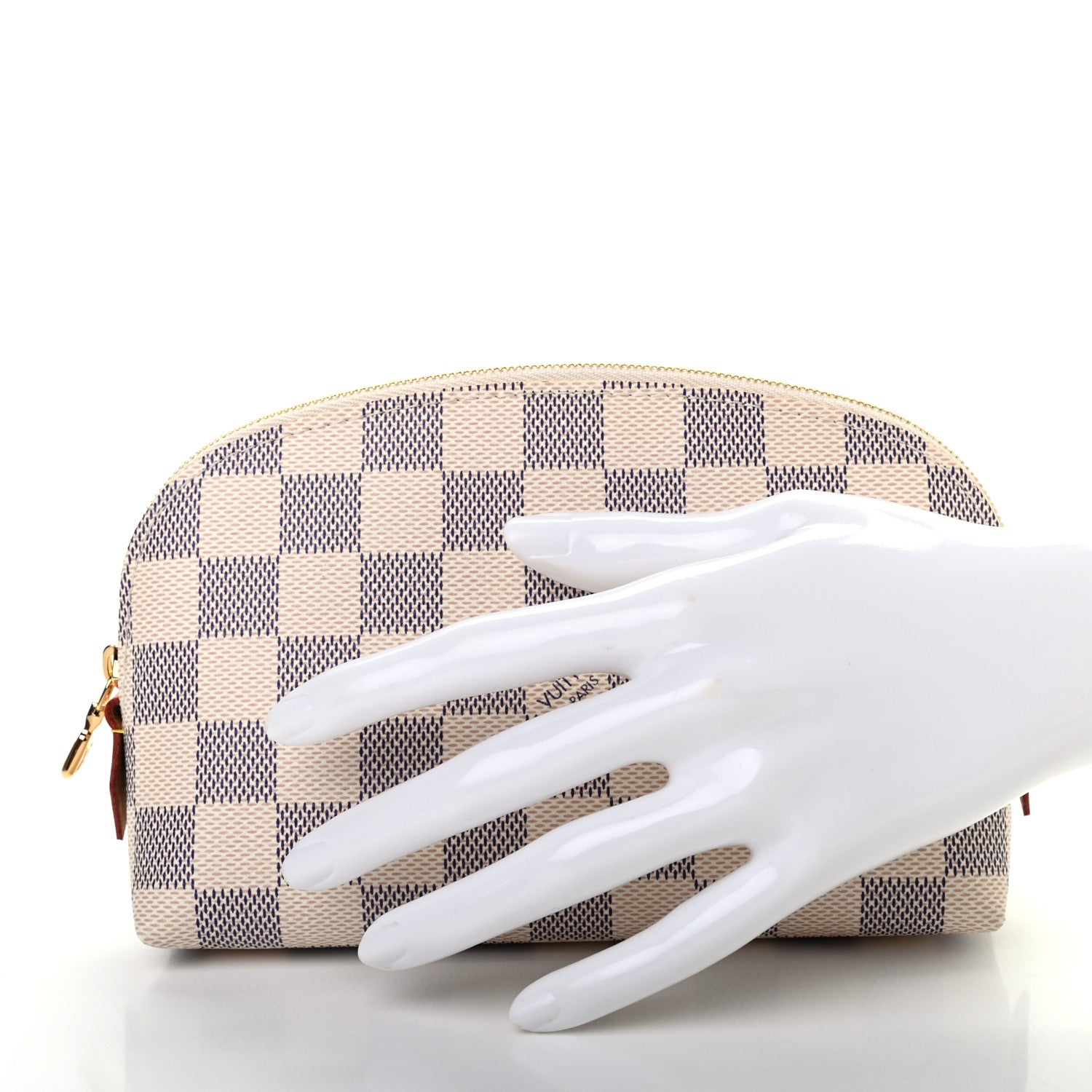 Louis Vuitton Damier Azur Cosmetic Pouch 2 of 6