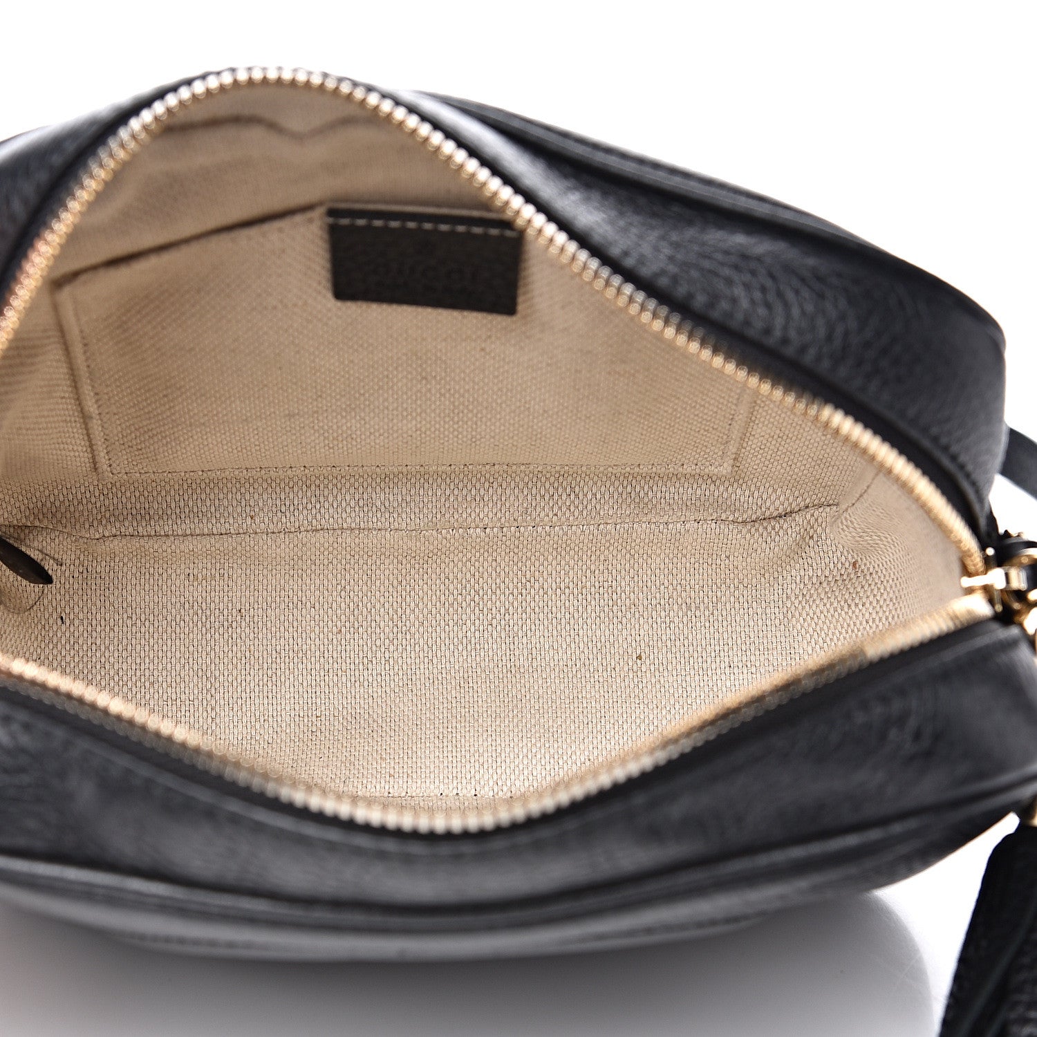Gucci Pebbled Calfskin Small Soho Disco Bag Black 4 of 13
