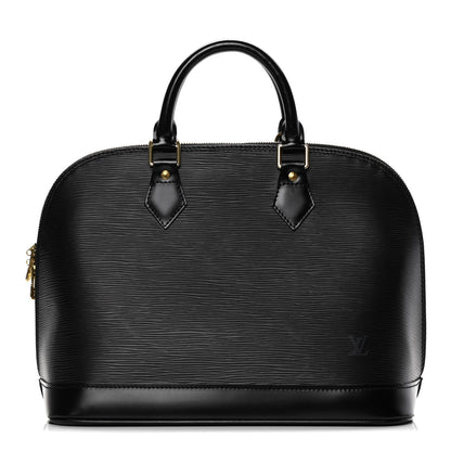 Louis Vuitton Epi Alma PM Black 1 of 9