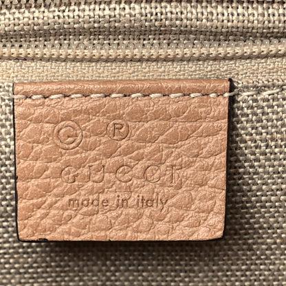Gucci Dollar Calfskin Interlocking G Shoulder Bag Camelia 8 of 10