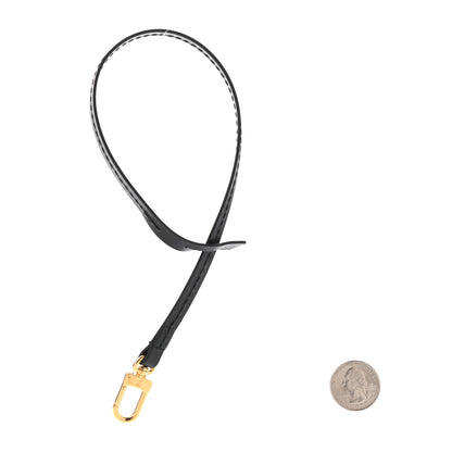 Louis Vuitton Calfskin Pochette Accessories Strap Black 2 of 3