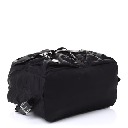 Prada Tessuto Nylon Saffiano Medium Backpack Black 3 of 4