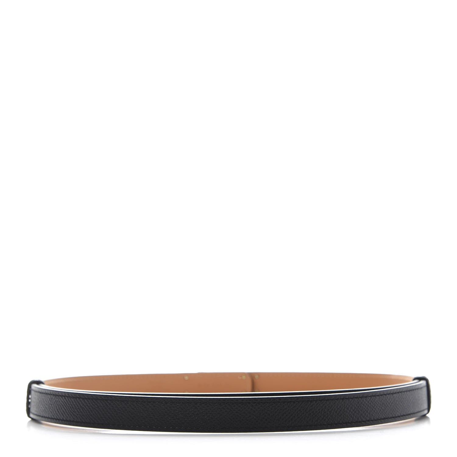 Hermes Epsom Kelly Belt Black 2 of 6